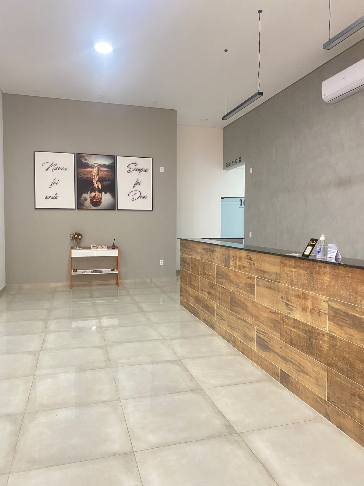 Detalhe do consultório